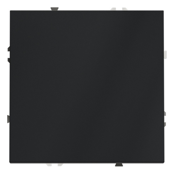 Перекрестный переключатель одноклавишный встраиваемый Voltum S70 10А графит