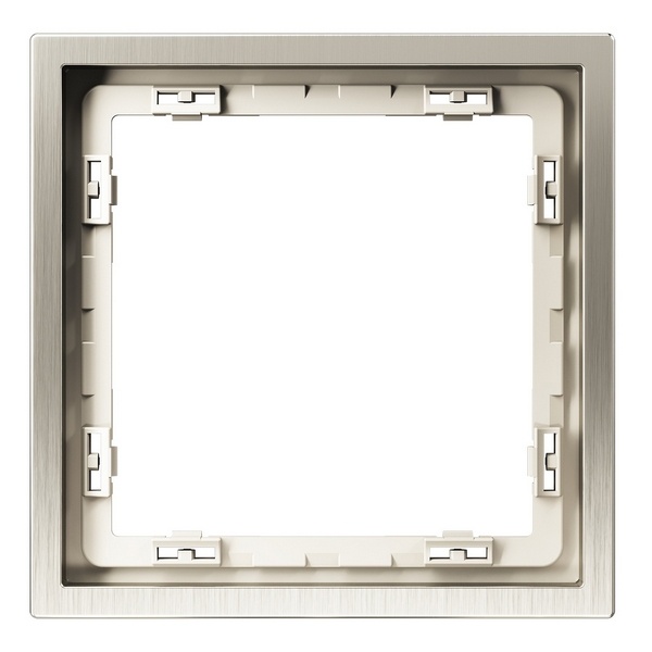 Рамка металлическая Voltum S70 на 1 пост Metal никель