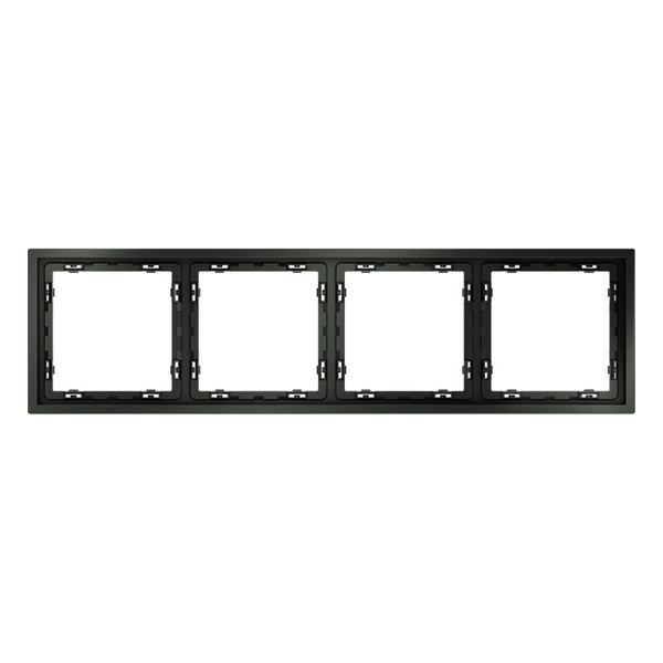 Рамка пластиковая Voltum S70 на 4 поста титан