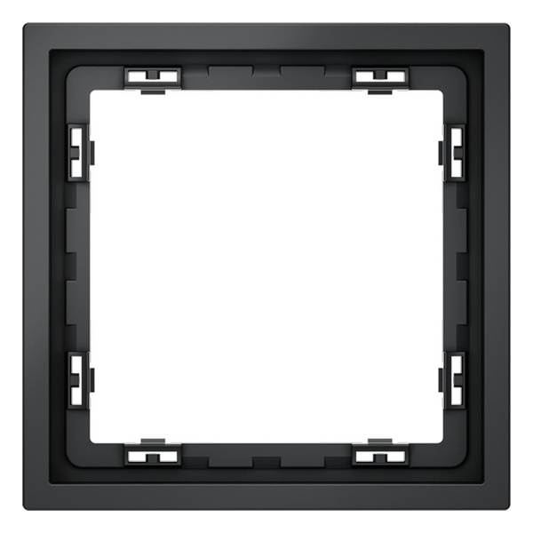 Рамка пластиковая Voltum S70 на 1 пост графит