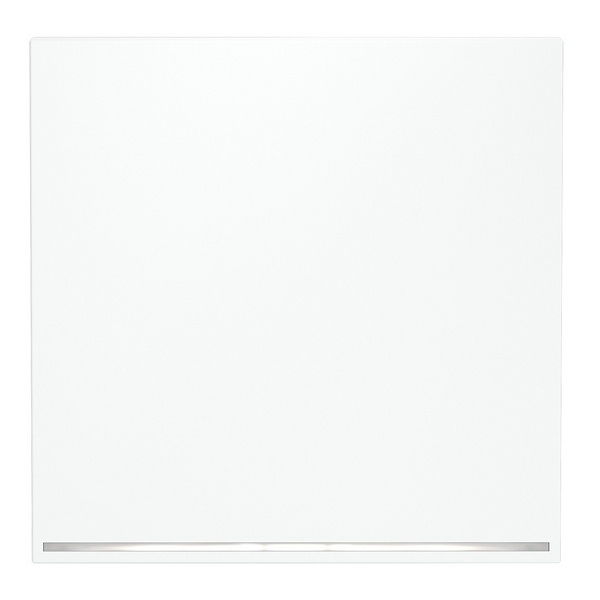 Клавиша Voltum S70 для выключателя/переключателя одноклавишного с подсветкой белый матовый