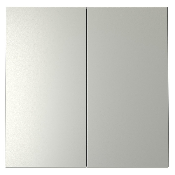 Клавиши Voltum S70 для выключателя/переключателя двухклавишного сталь