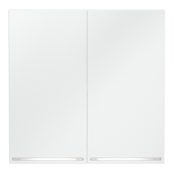 Клавиши Voltum S70 для выключателя/переключателя двухклавишного с подсветкой белый матовый