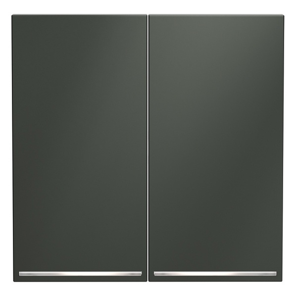 Клавиши Voltum S70 для выключателя/переключателя двухклавишного с подсветкой титан