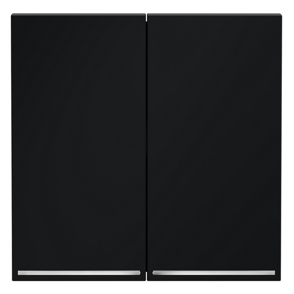 Клавиши Voltum S70 для выключателя/переключателя двухклавишного с подсветкой графит