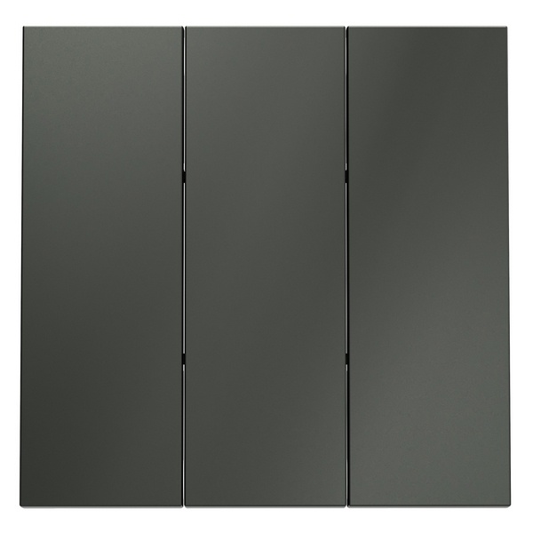 Клавиши Voltum S70 для выключателя/переключателя трехклавишного титан