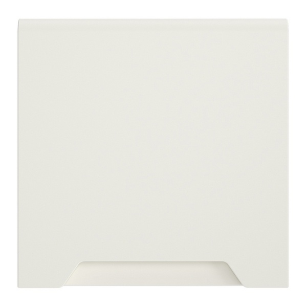 Накладка Voltum S70 для розетки с заземлением защитными шторками и крышкой хлопок