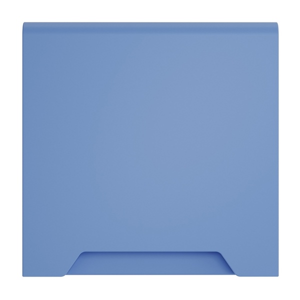 Накладка Voltum S70 для розетки с заземлением защитными шторками и крышкой деним