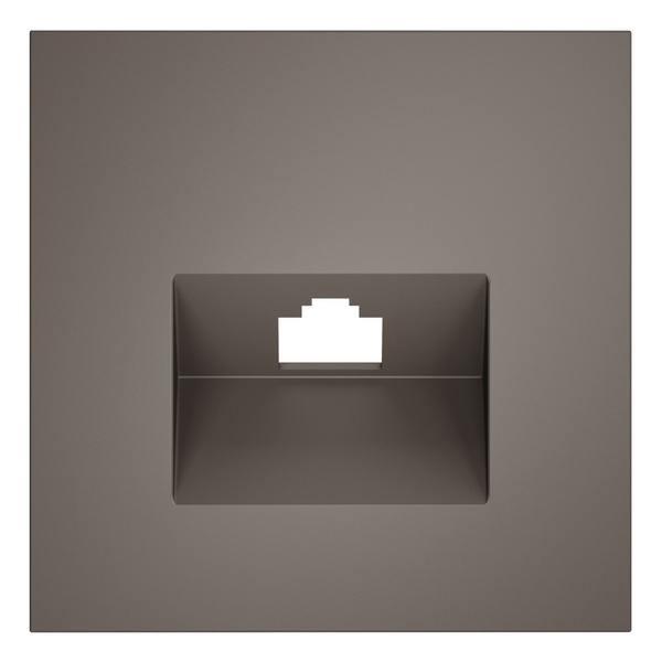 Накладка Voltum S70 для розетки компьютерной RJ45 кат.6 капучино