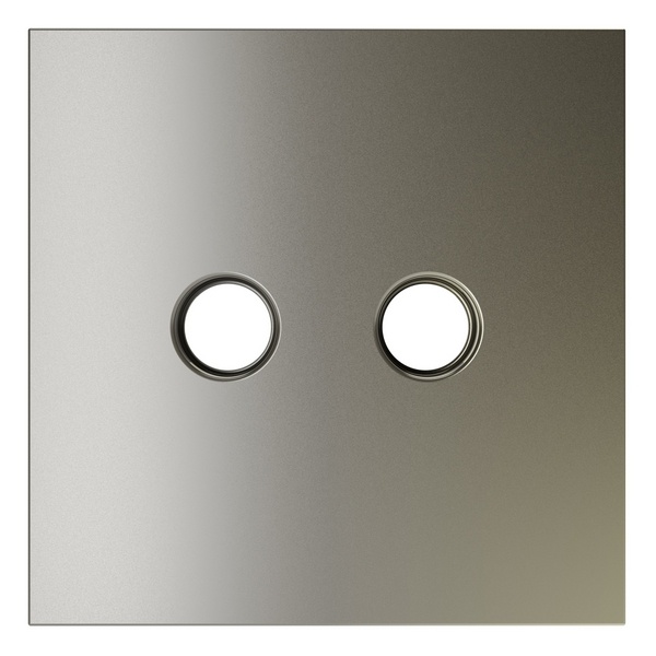 Накладка Voltum S70 для розетки телевизионной оконечной TV+SAT шелк