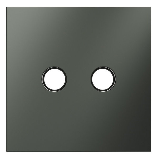 Накладка Voltum S70 для розетки телевизионной оконечной TV+SAT титан