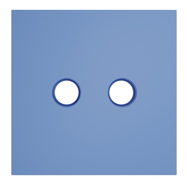 Накладка Voltum S70 для розетки телевизионной оконечной TV+SAT деним