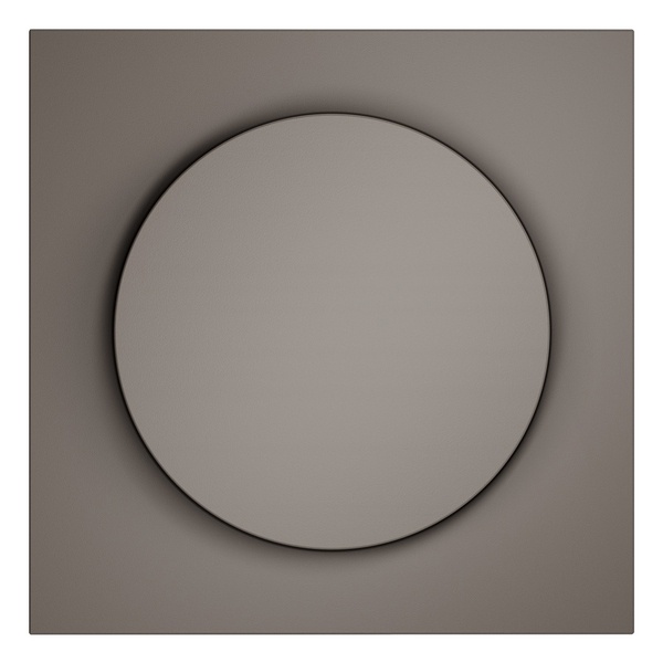 Накладка Voltum S70 для светорегулятора поворотно-нажимного капучино