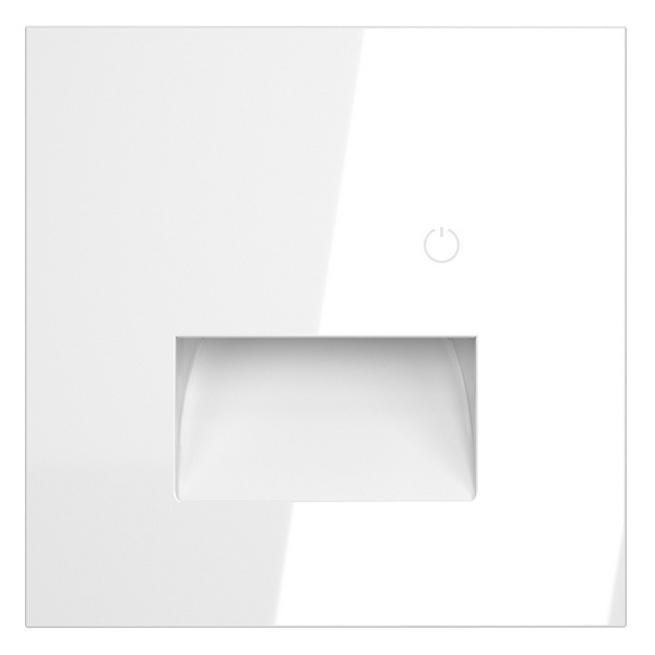 Накладка Voltum S70 для подсветки светодиодной с датчиком белый глянцевый