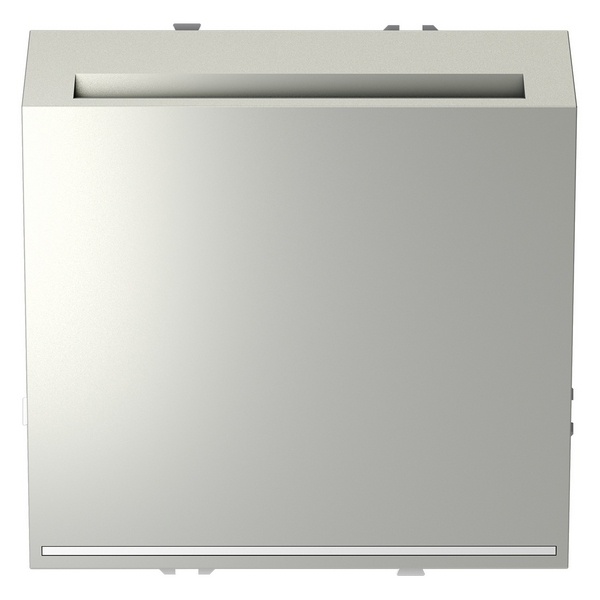 Выключатель карточный встраиваемый Voltum S70 16А сталь