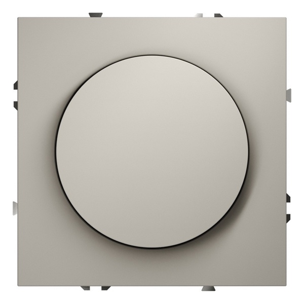 Светорегулятор встраиваемый Voltum S70 поворотно-нажимной 600 Вт кашемир