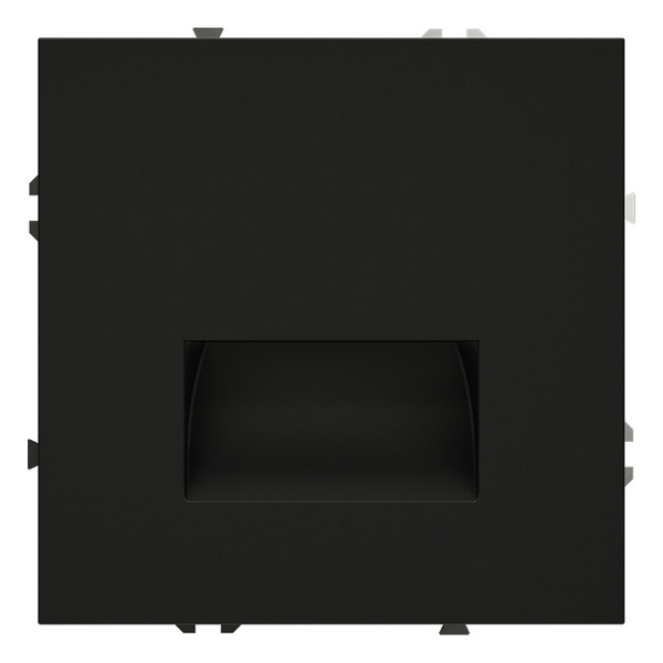 Подсветка светодиодная встраиваемая Voltum S70 черный матовый