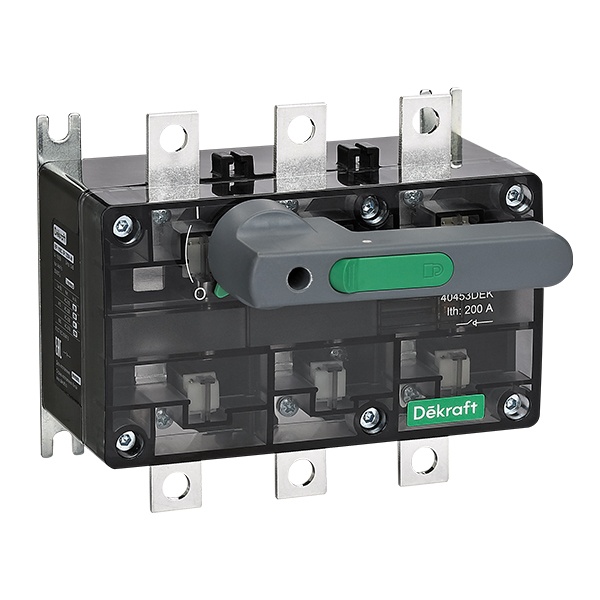 Выключатель-разъединитель DEKraft ВР-103С 160А 3Р с видимым разрывом