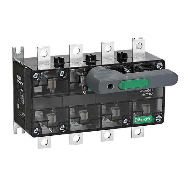 Выключатель-разъединитель DEKraft ВР-103С 160А 4Р с видимым разрывом