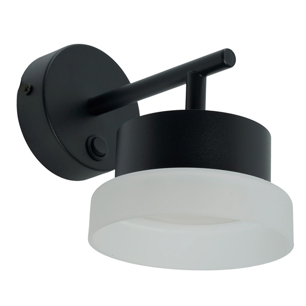 Светильник настенный Feron HL4600 12W 230V GX53 черный, алюминий, IP20 168x110x140mm