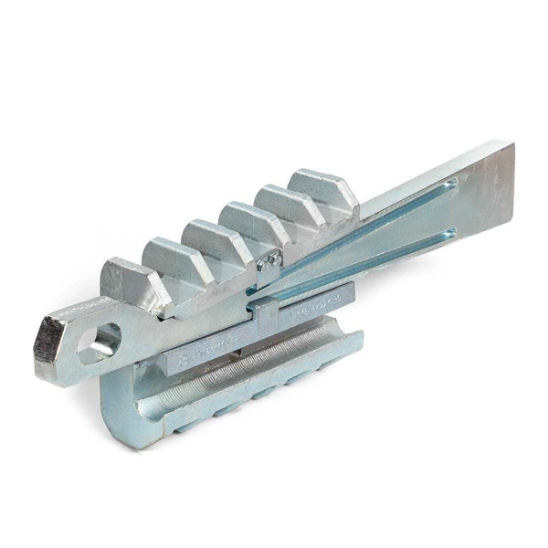 Зажим монтажный клиновой МКЗ-4 Профи для захвата и фиксации канатов и проводов А и АС при протяжке