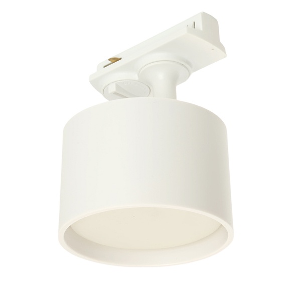 Светильник трековый Feron AL143 под лампу GX53 15W 230V однофазный белый D84*H107