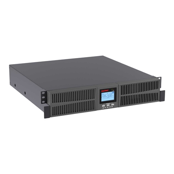 ИБП онлайн ДКС Info Small Rackmount 1000ВА/900Вт без АКБ 9Ач 6А 6хC13 1хC19 EPO USB RS-232 2U