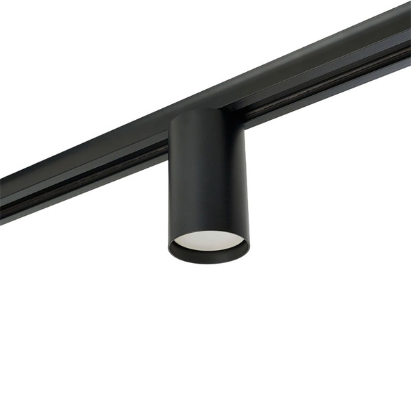 Светильник трековый Feron AL133 под лампу MR16 15W 230V GU10 IP40 однофазный, черный