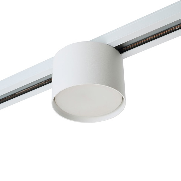 Светильник трековый Feron AL134 под лампу GX53 15W 230V IP40 однофазный, белый