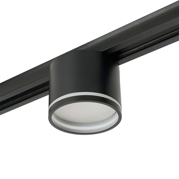 Светильник трековый Feron AL135 Luna под лампу GX53 15W 230V IP40 однофазный, черный