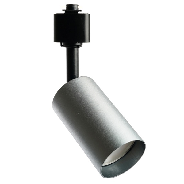 Светильник трековый Feron AL155 под лампу MR16 15W 230V GU10 IP40 однофазный, графит