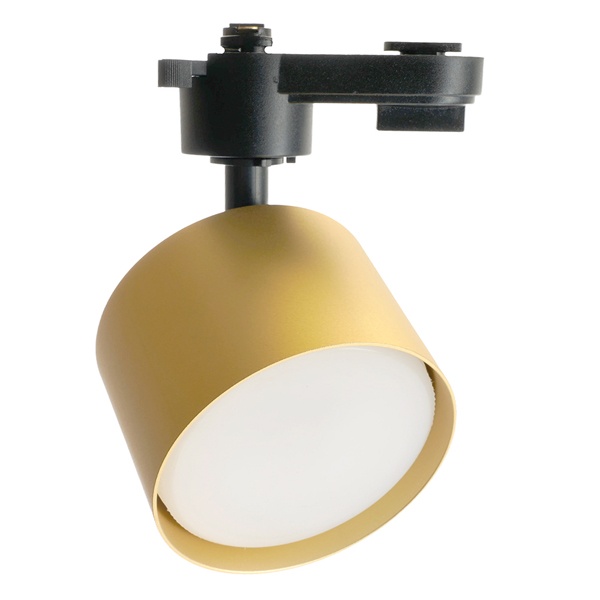 Светильник трековый Feron AL159 под лампу GX53 15W 230V IP40 однофазный, золото