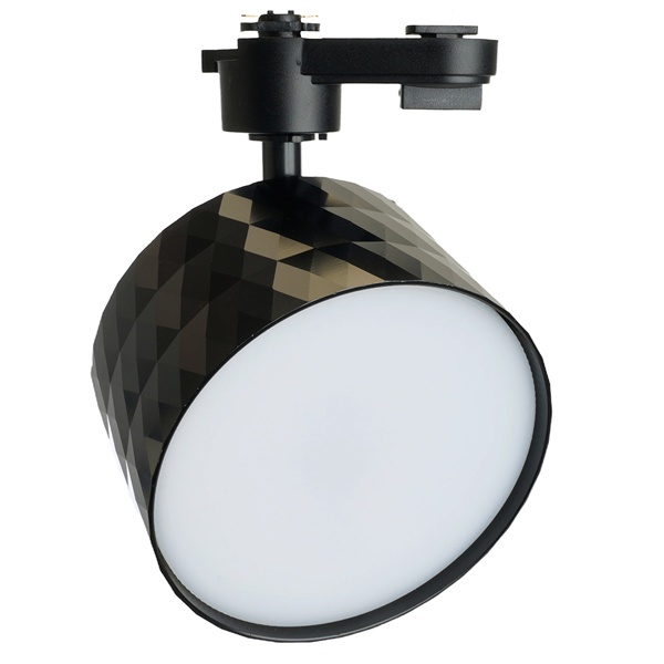 Светильник трековый Feron AL177 Prism под лампу GX70 15W 230V IP40 однофазный, черный