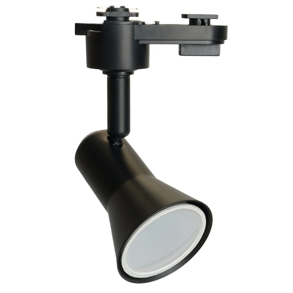 Светильник трековый Feron AL187 под лампу MR16 50W 230V GU10 IP20 однофазный, черный