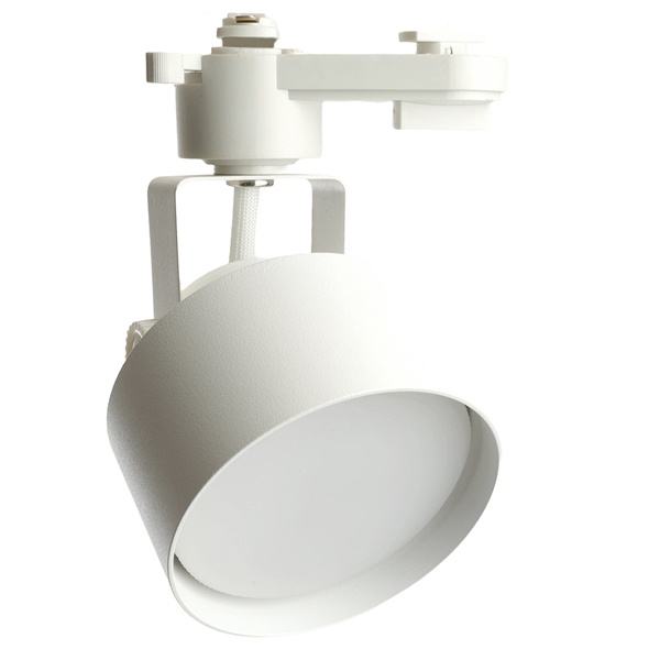 Светильник трековый Feron AL189 под лампу GX53 15W 230V IP40 однофазный, белый