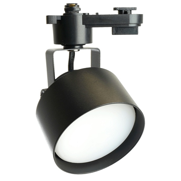 Светильник трековый Feron AL189 под лампу GX53 15W 230V IP40 однофазный, черный