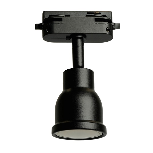 Светильник трековый Feron AL199 под лампу MR16 50W 230V GU10 IP20 однофазный, черный