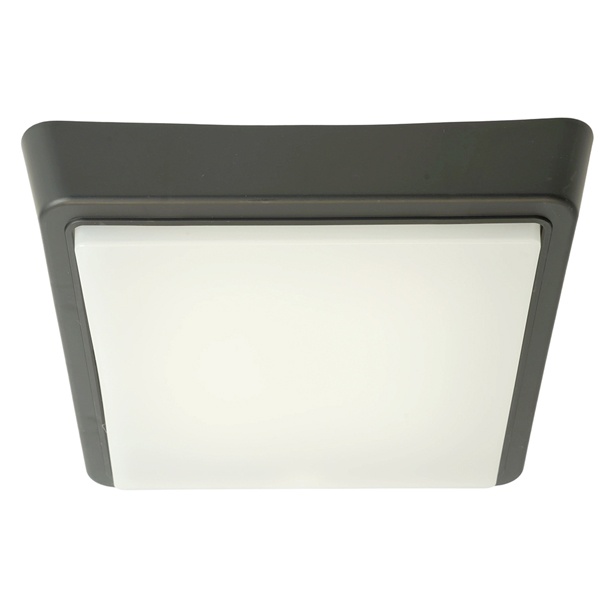 Светильник светодиодный Feron AL3021 в пластиковом корпусе 15W 4000K 1200Lm IP20 квадрат черный