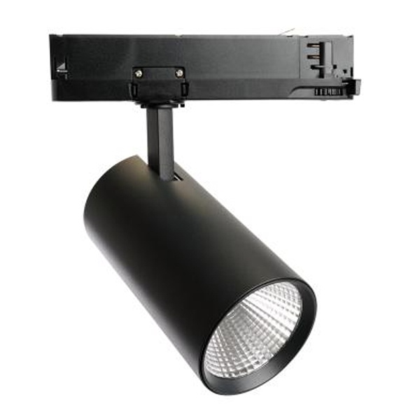 Трековый светодиодный светильник AL147 20W 4000K 1800Lm 35° черный на трехфазный шинопровод