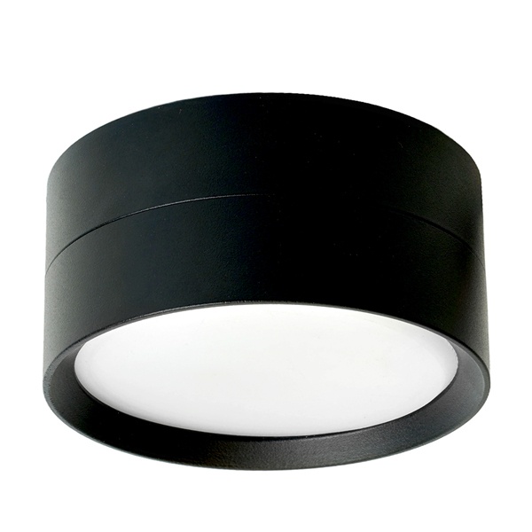 Светильник потолочный Feron HL357 под лампу GX53 12W 230V черный