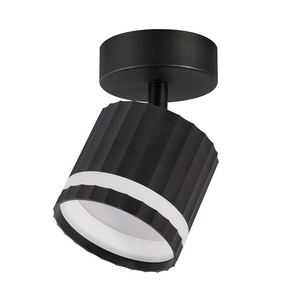 Светильник настенно-потолочный Feron HL3691 под лампу GX53 черный