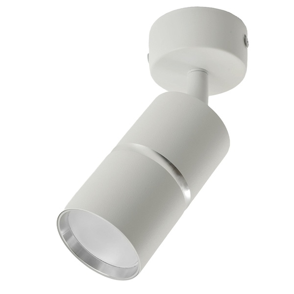 Светильник настенно-потолочный Feron ML1861 ZEN под лампу GU10 белый, хром