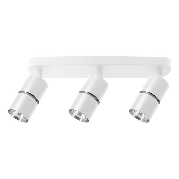 Светильник настенно-потолочный Feron ML1863 ZEN под лампу GU10 белый, хром