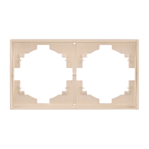 Рамка Kranz Miele Strong 2 поста шелк