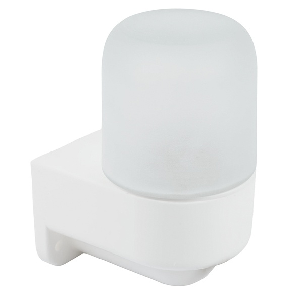 Светильник накладной угловой для бани и сауны Feron НББ 01-60-003 max 60W E27 IP65 пластик, белый