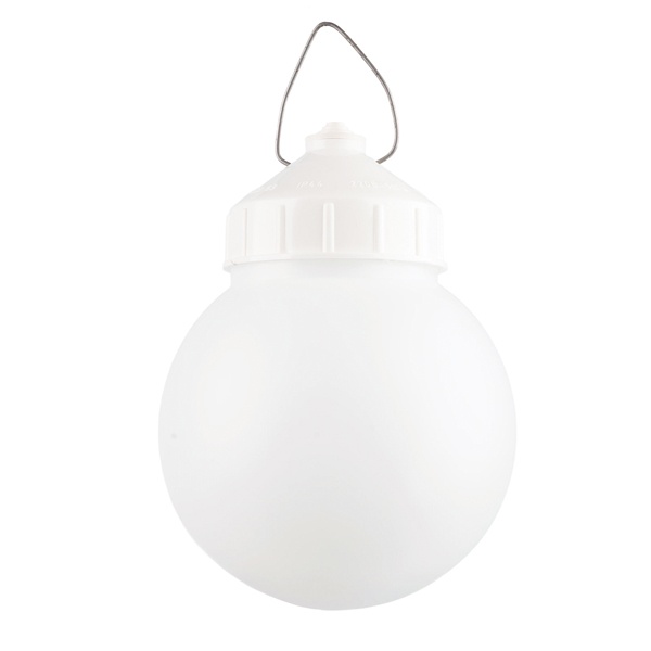 Светильник подвесной Feron НСП 01-60-003 max 60W E27 IP54 пластик, белый D155x250mm