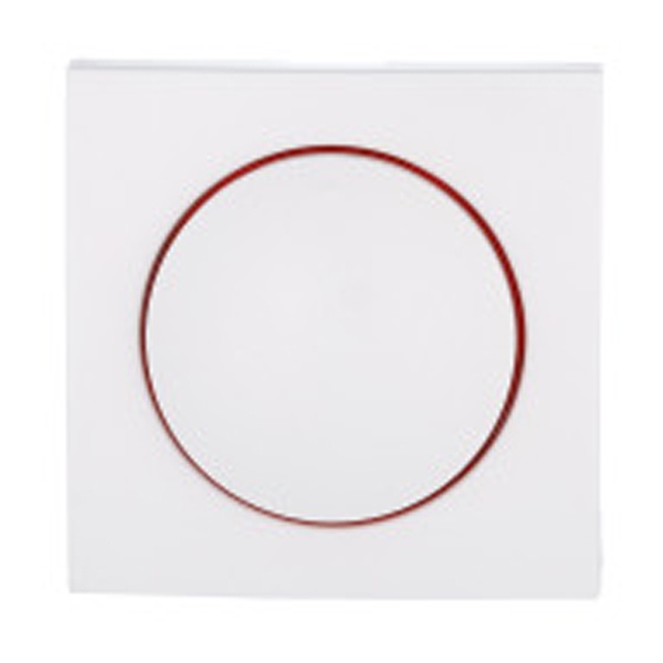 Накладка светорегулятора с красной световой индикацией Экопласт LK60, белый