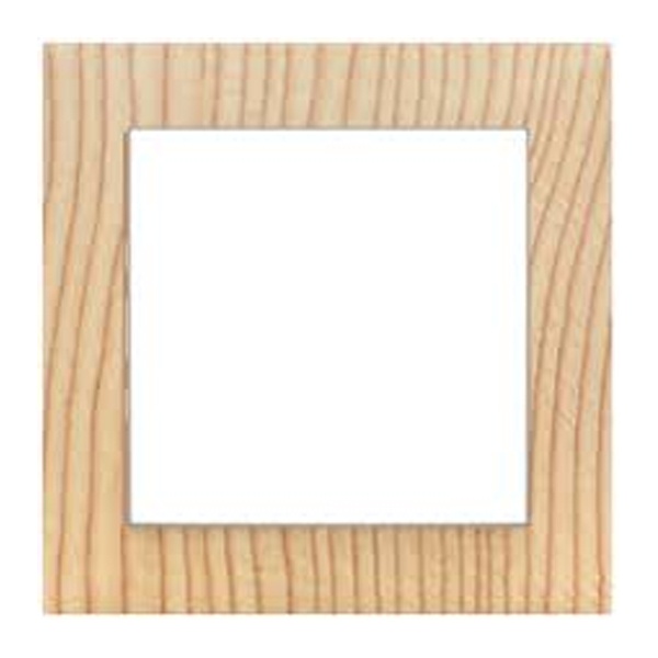 Рамка 1-постовая Экопласт LK60, сосна