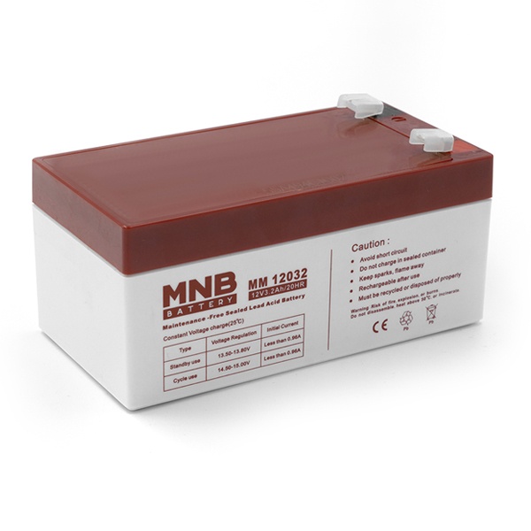 Аккумуляторная батарея свинцово-кислотные MNB Battery MM 12032 AGM 3.2Ач 12В