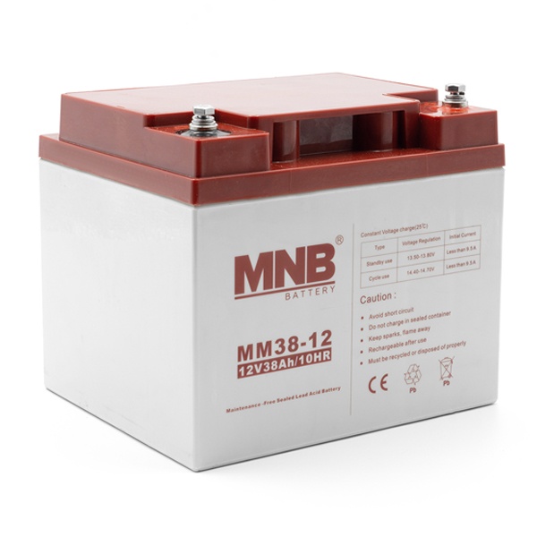 Аккумуляторная батарея свинцово-кислотные MNB Battery MM 38-12 AGM 38Ач 12В